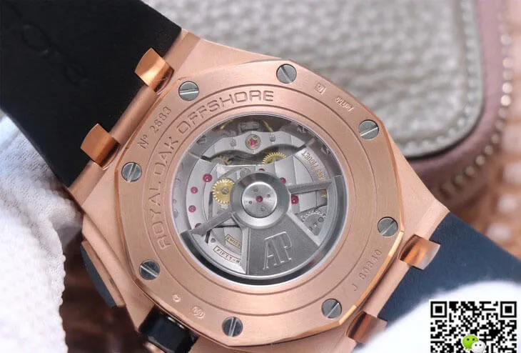 Audemars Piguet Royal Oak Offshore 26401RO.OO.A002CA.01 JF Factory 1:1 Best Edition Replica Watch Black Strap